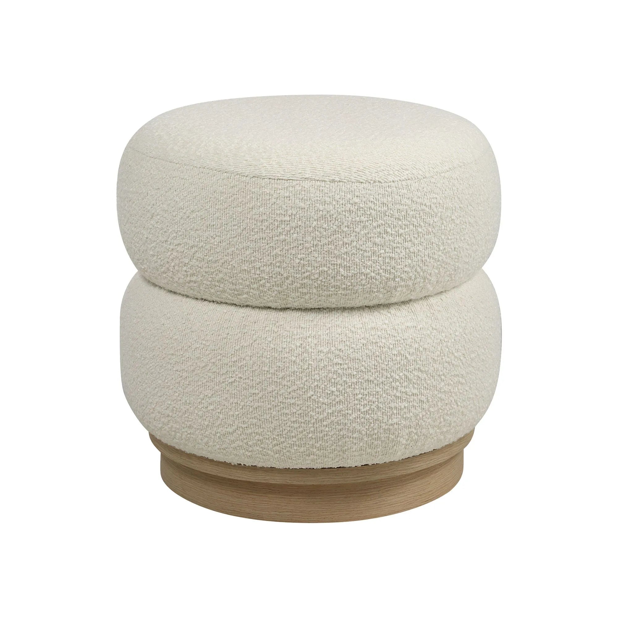 Moita Bouclé Stool - Cozy Furniture & Lifestyle