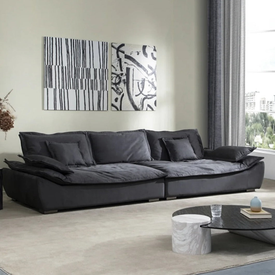 Ultra Comfort Sailing-Shaped Sofa - Cozy Furniture & Lifestyle