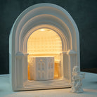 Roman Architectual Candle Warmer Lamp - Cozy Furniture & Lifestyle