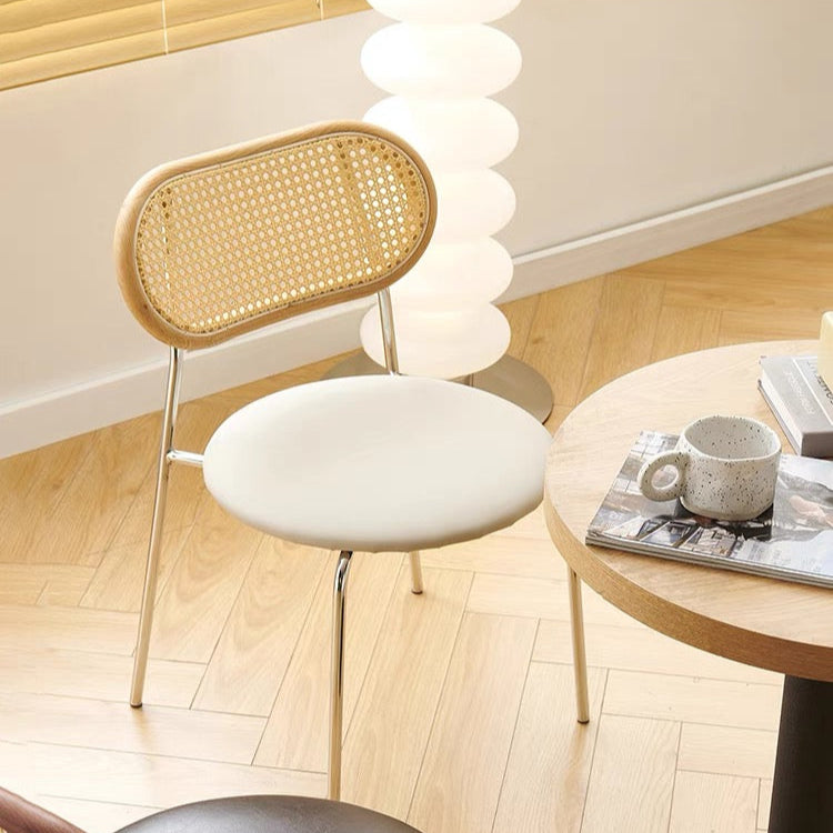 Rattan Back Dining Side Chair (Set of 2) - Cozy Furniture & Lifestyle