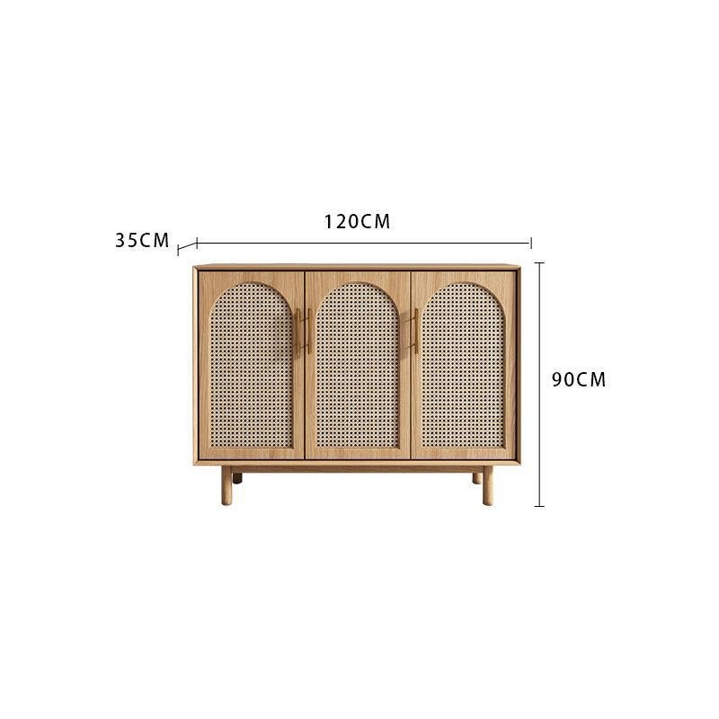 Elegance Rattan Ash Wood Arch Sideboard - Cozy Furniture & Lifestyle