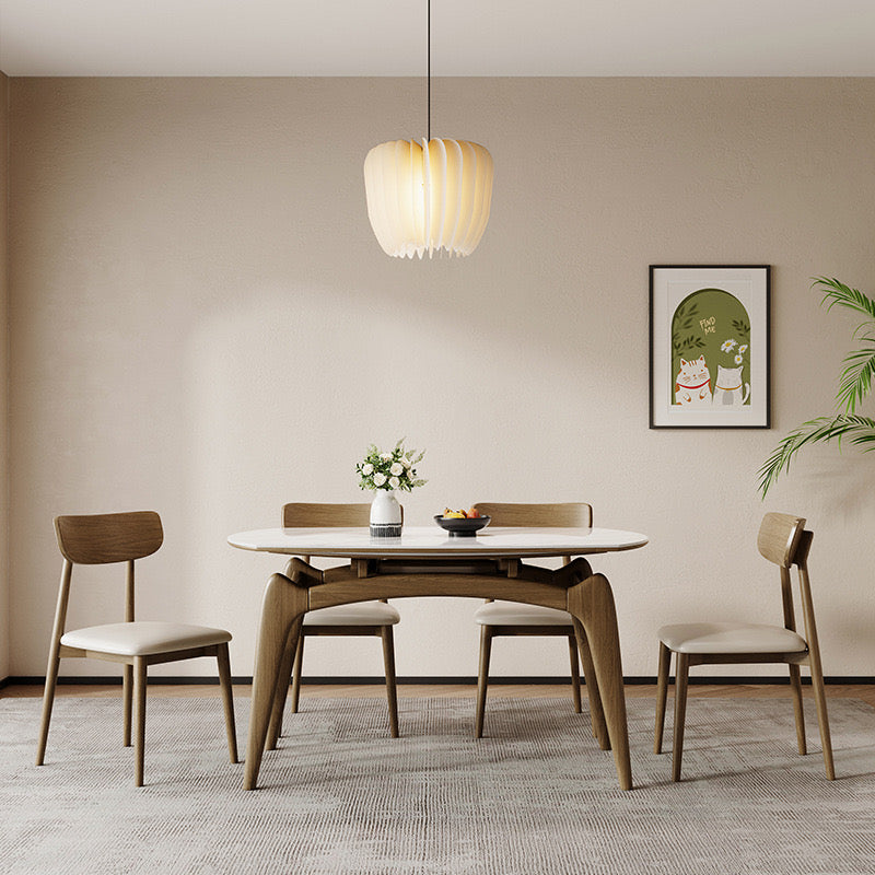 Aurora Convertible Dining Table 59" - Cozy Furniture & Lifestyle