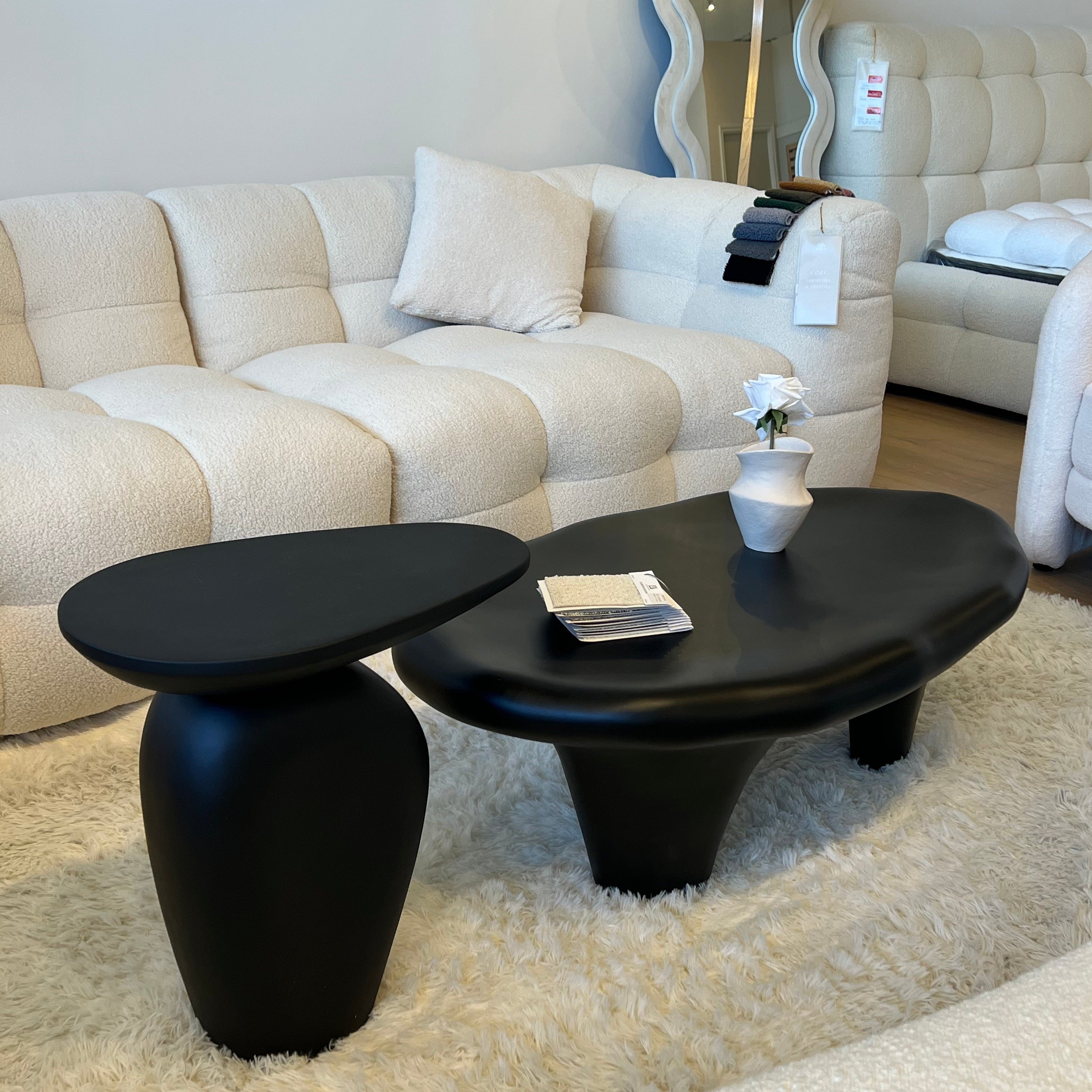 Pebble Coffee Table Set - Cozy Furniture & Lifestyle