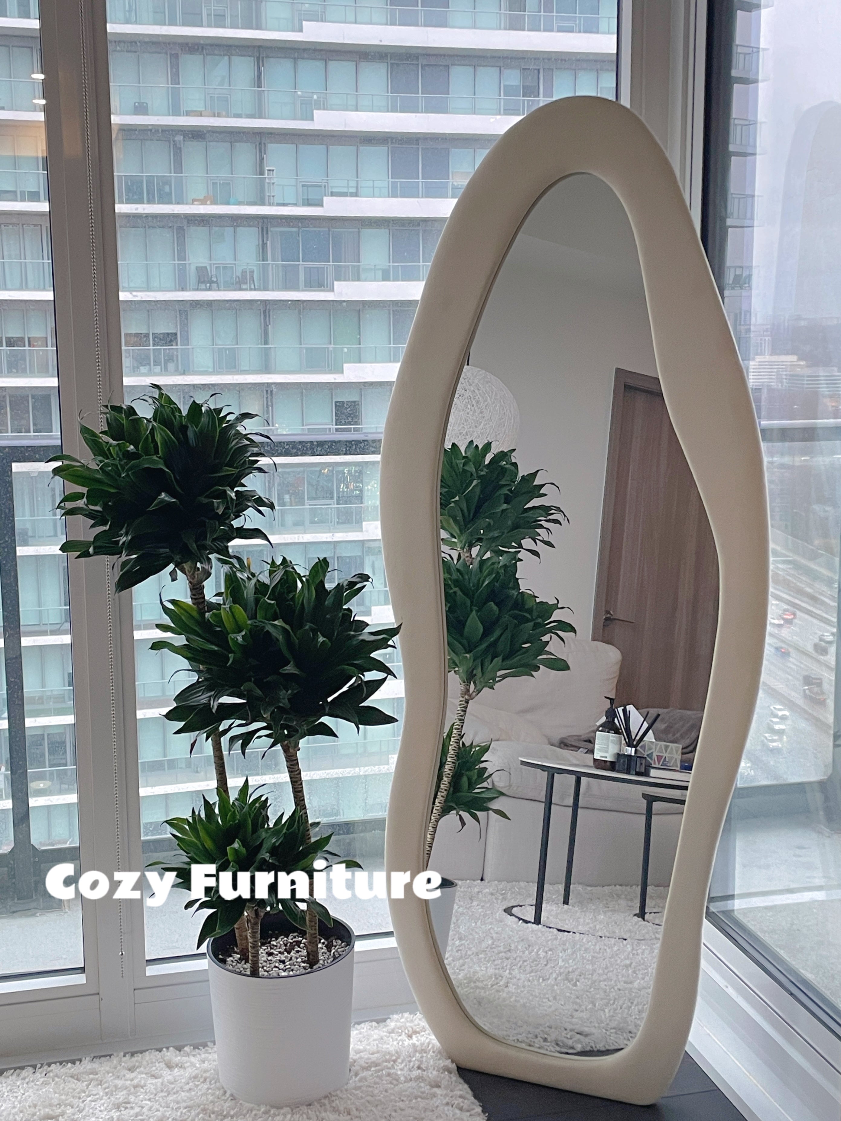 Cloud-shape Full Body Mirror - Cozy Furniture & Lifestyle