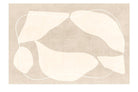 Almond Curves Art Rug - Cozy Furniture & Lifestyle