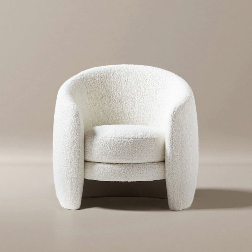 Cocoon Wool Boucle Accent Chair (Floor Model Sale) - Cozy Furniture & Lifestyle