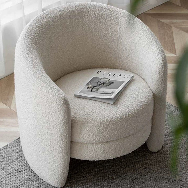 Cocoon Wool Boucle Accent Chair (Floor Model Sale) - Cozy Furniture & Lifestyle