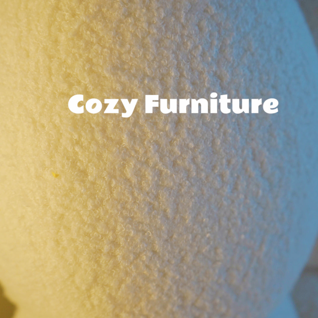Snowball Back Throw Pillow - Cozy Furniture & Lifestyle