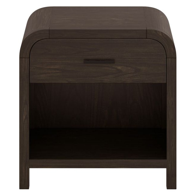 Eamon Wood Nightstand with Charging Station - Cozy Furniture & Lifestyle