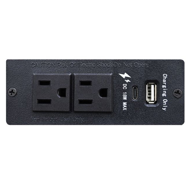 Eamon Wood Nightstand with Charging Station - Cozy Furniture & Lifestyle