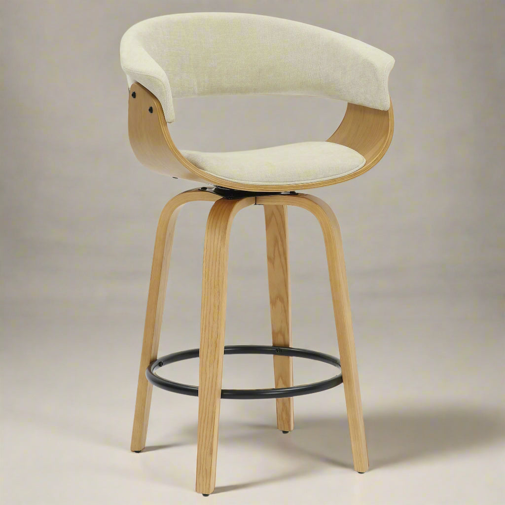 Halo Counter Stool with 360° swivel seat - Cozy Furniture & Lifestyle