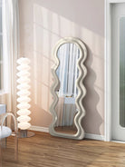 Wavy Floor Full Body Mirror - Cozy Furniture & Lifestyle