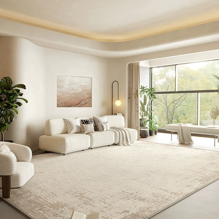 Luxe Earth Tone Rug - Cozy Furniture & Lifestyle