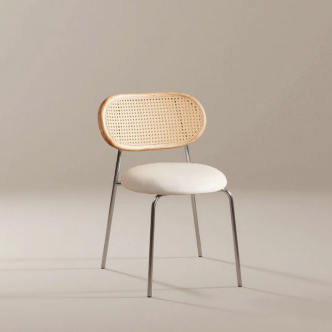 Rattan Back Dining Side Chair (Set of 2) - Cozy Furniture & Lifestyle