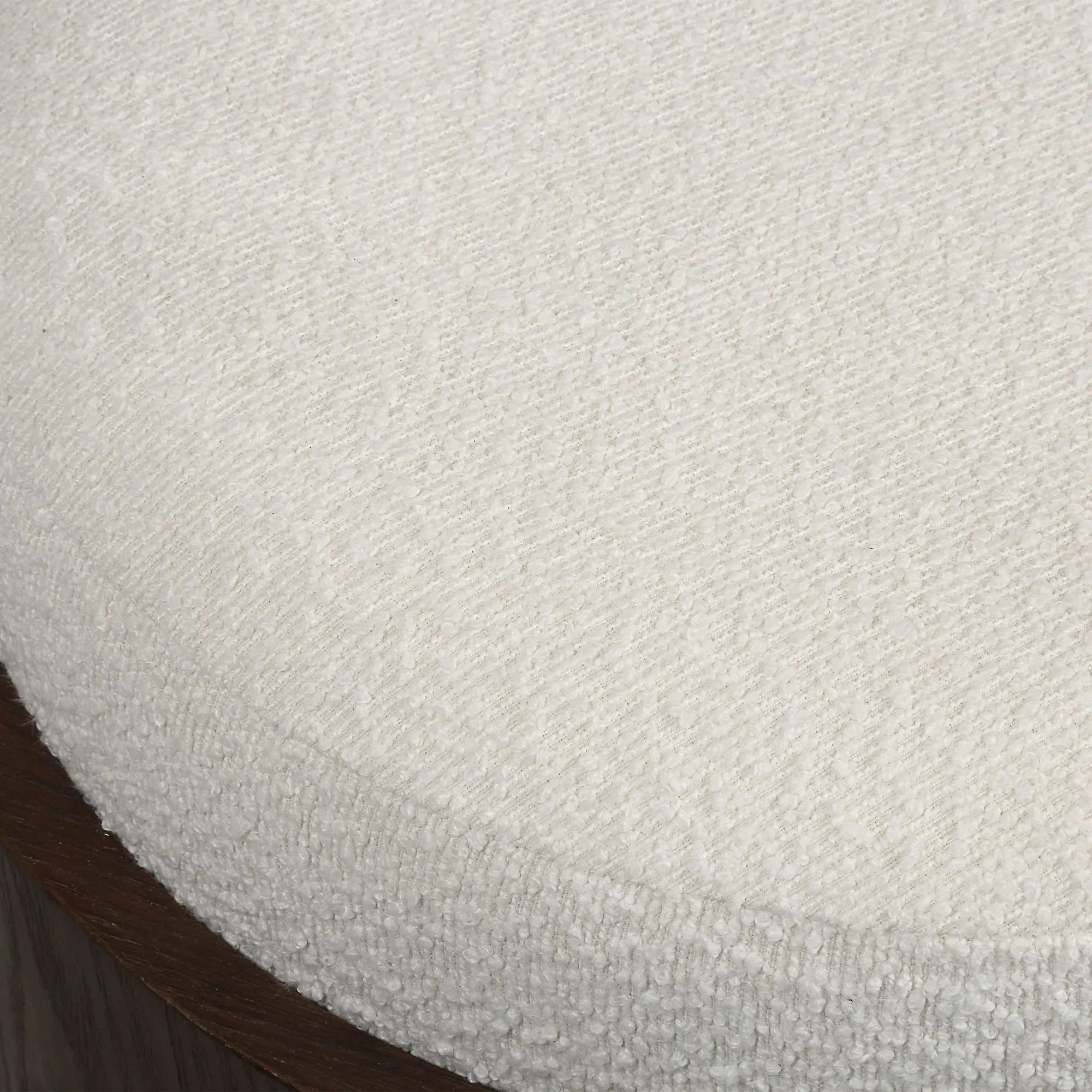 Rondo Bouclé Vanity Stool - Cozy Furniture & Lifestyle