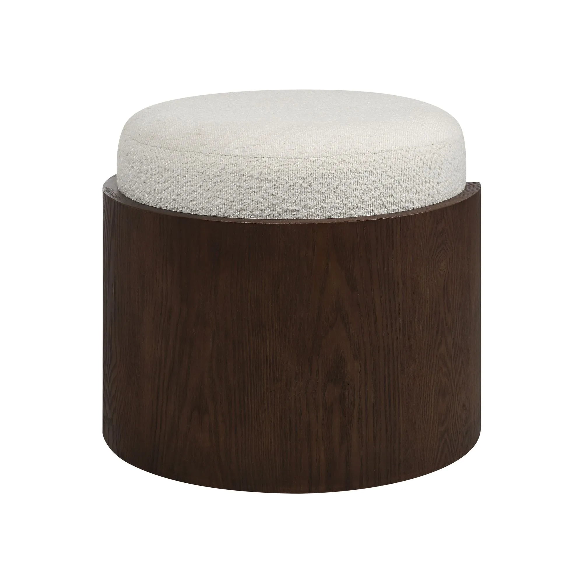 Rondo Bouclé Vanity Stool - Cozy Furniture & Lifestyle
