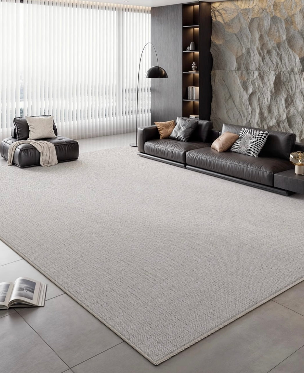 Slate Gray Area Rug - Cozy Furniture & Lifestyle