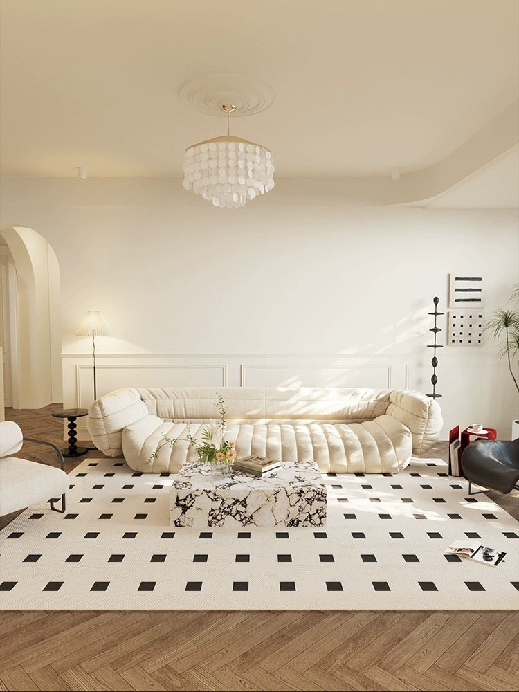 Modern Square Design Rug - Cozy Furniture & Lifestyle