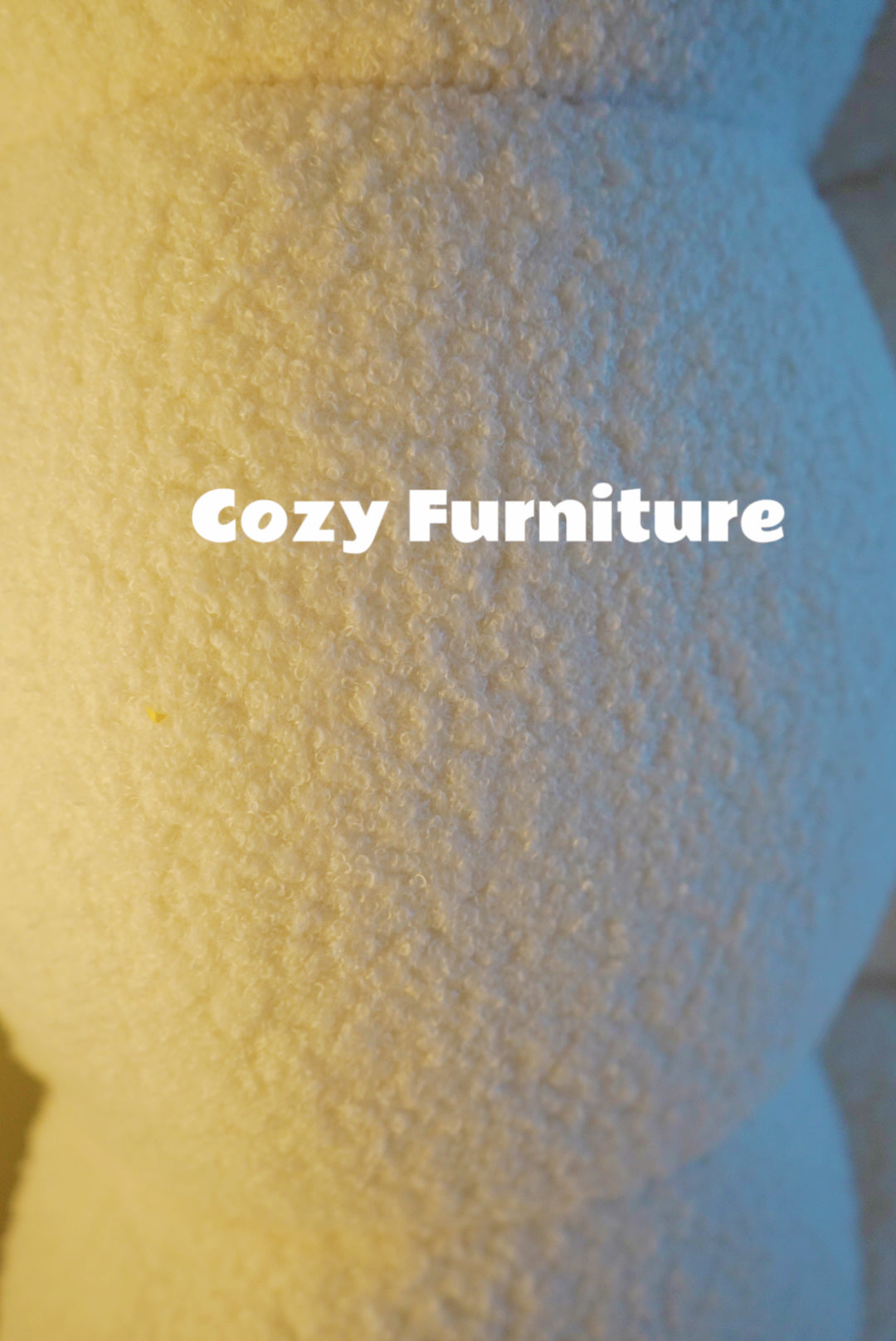 Snowball Back Throw Pillow - Cozy Furniture & Lifestyle