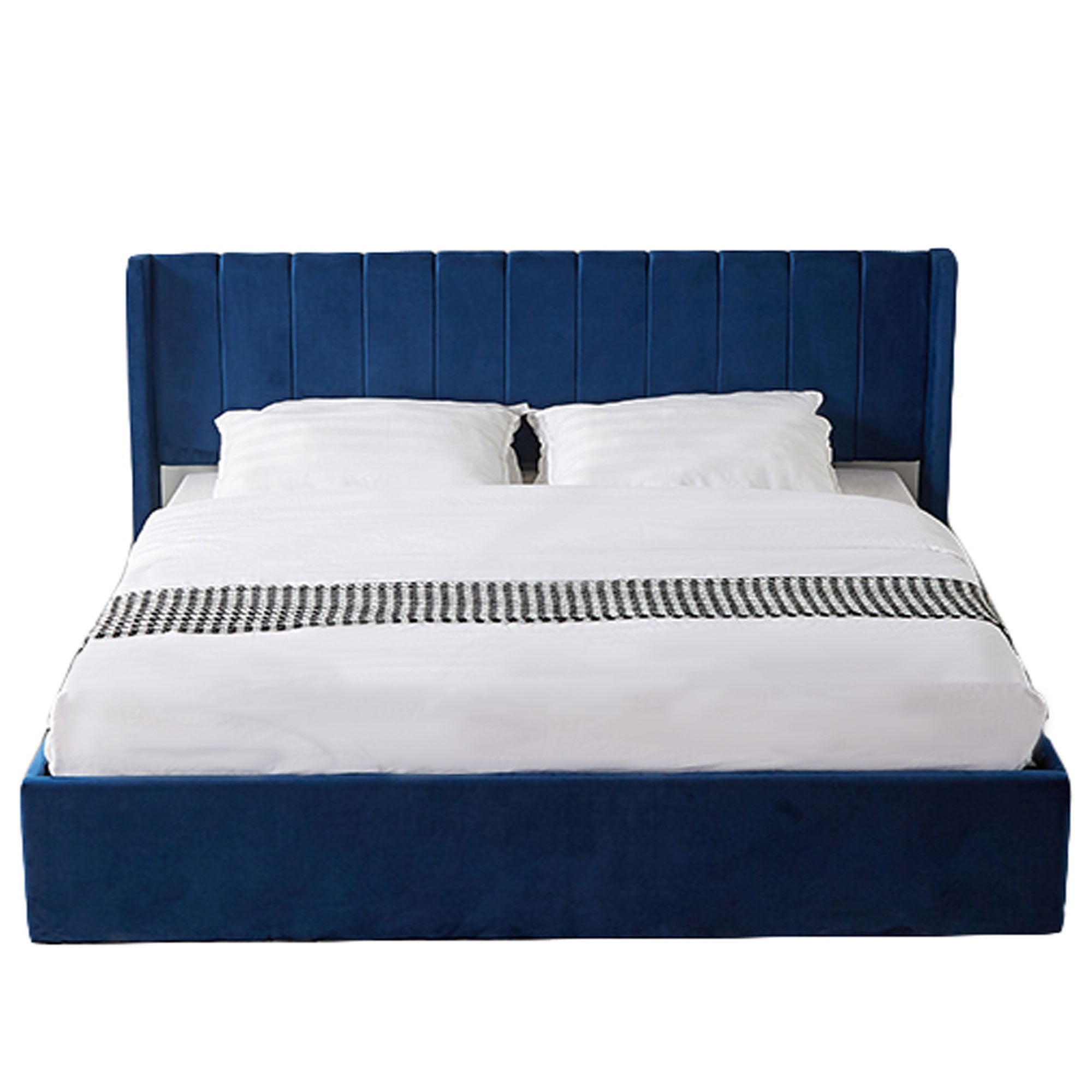 Plush Velvet Gas Lift Storage Bed Elegant Functional Shop Now Cozy Furniture Lifestyle