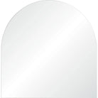 Arco Wall Mirror with a clean arched silhouette and frameless design on a white background