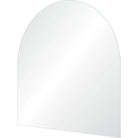 Arco Wall Mirror with arched top and clean frameless design shown against a white background
