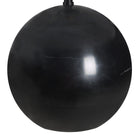 Close-up of Arlo Black Marble Lamp base showing smooth polished stone surface with subtle natural veining