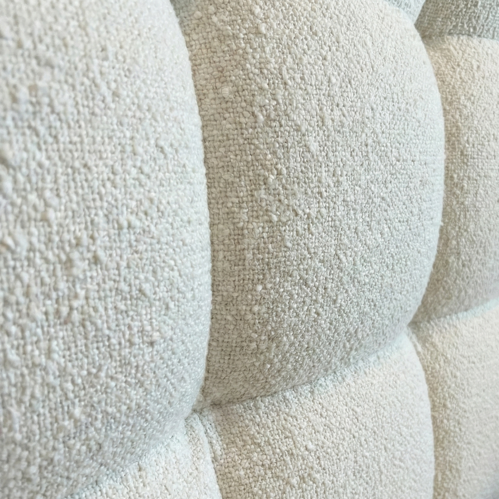 Close-up of textured wall panels with geometric pattern