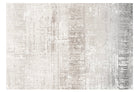 Calm Grey Haven Rug with textured abstract pattern in soft grey and beige tones