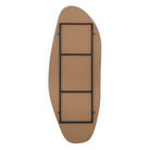 Back view of the Drift Full Length Mirror showing the mounting frame and hardware.