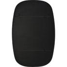 Back view of the Orion Wall Mirror showing the black backing and built-in mounting hardware