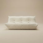 White sofa on a beige background